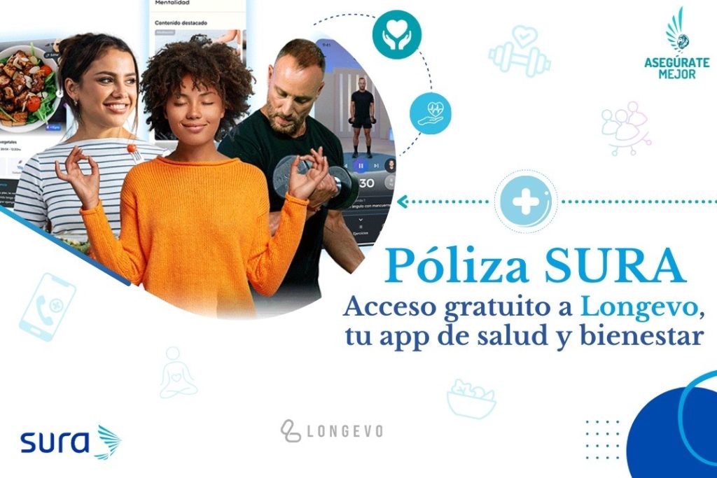 Longevo app de salud y bienestar